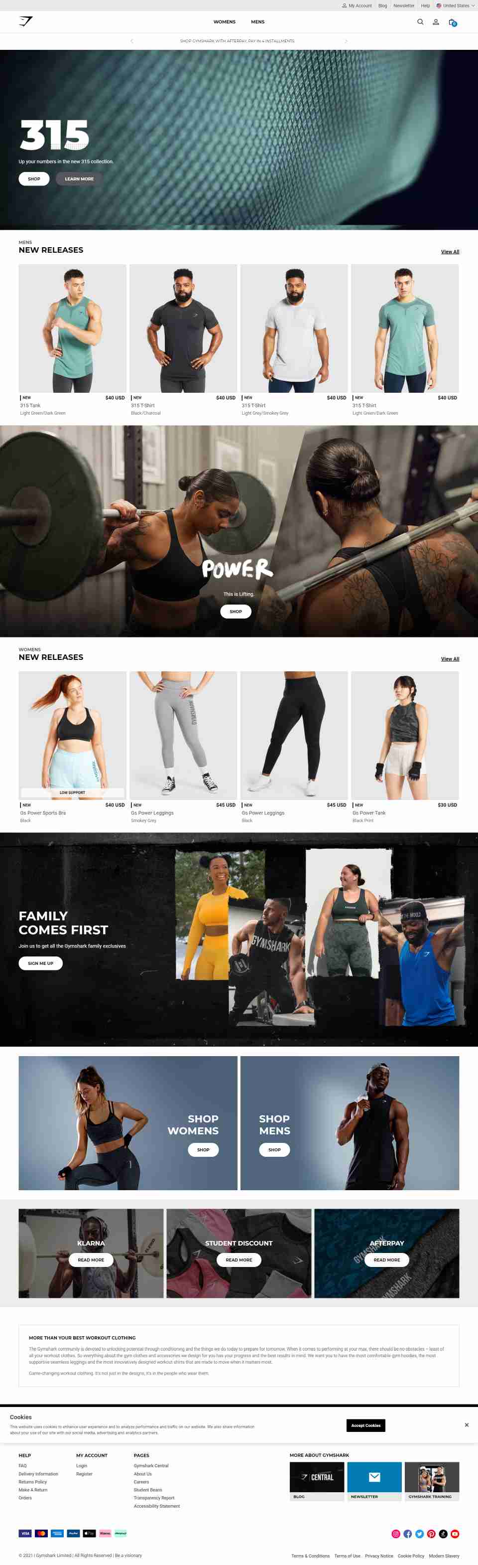 Gymshark健身服装品牌